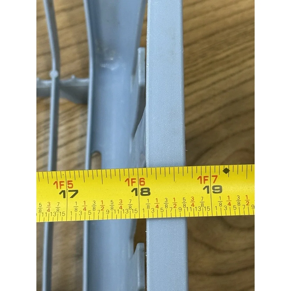 Vintage Rubbermaid Plastic Dish Drip Drying Rack Blue 14.5
